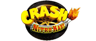 Crash Nitro Kart logo for Gamecube